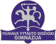 Vilniaus Vytauto Didžiojo gimnazija logotipas